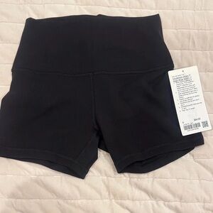 lululemon athletica Black High-Waisted Shorts